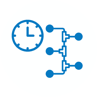 時間・曜日別分岐機能
